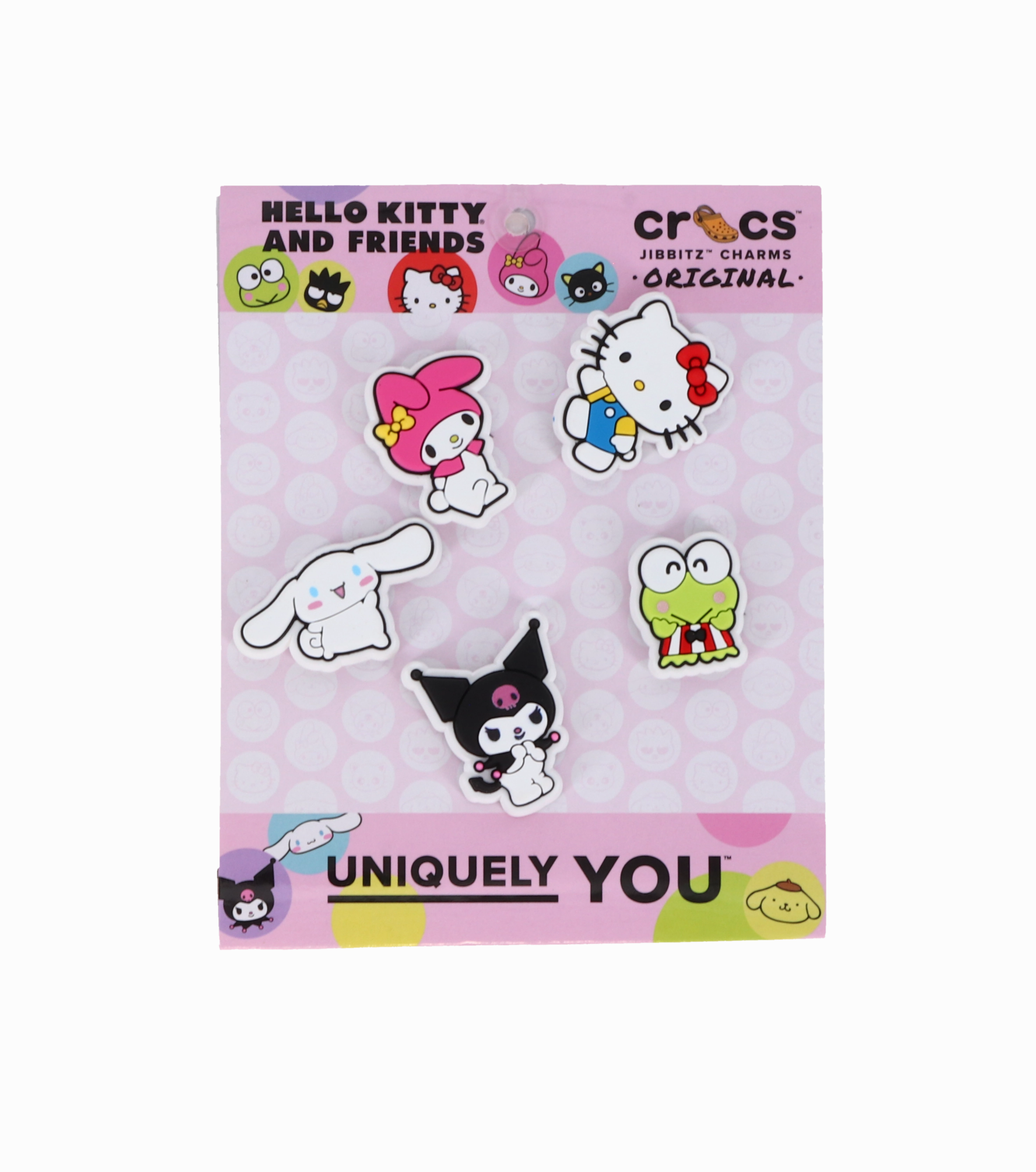 Jibbitz Hello Kitty 5-Pack Crocs slip-on shoes for casual use