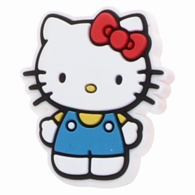 Jibbitz Hello Kitty Waving Crocs slip-on shoes for casual use