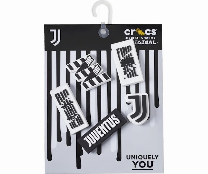 Jibbitz Juventus FC 5-Pack Crocs slip-on shoes for casual use