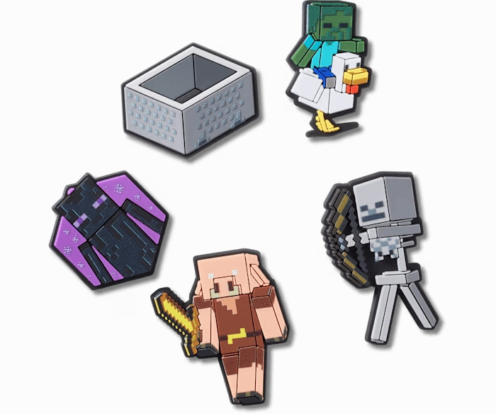 Jibbitz Minecraft 5-Pack Slip-On Shoes