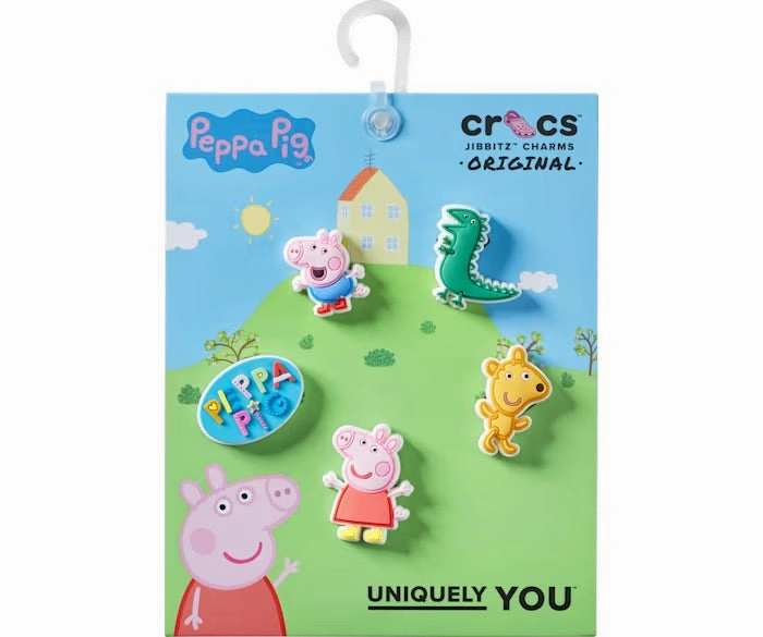Jibbitz Peppa Pig 5-Pack Crocs slip-on shoes for casual use