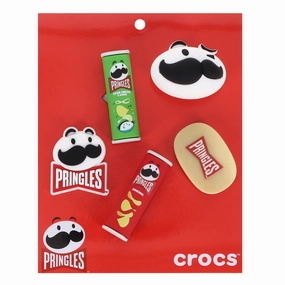 Jibbitz Pringles 5-Pack Crocs slip-on shoes for casual use