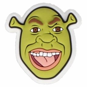 Jibbitz Shrek Crocs slip-on shoes for casual use