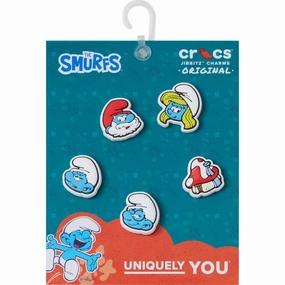 Jibbitz Smurfs 5-Pack Crocs slip-on shoes for casual use