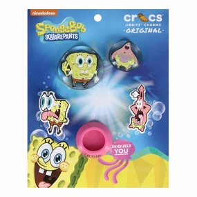 Jibbitz SpongeBob 5-Pack Crocs slip-on shoes for casual use