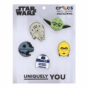 Jibbitz Star Wars 5-Pack Crocs slip-on shoes for casual use