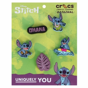 Jibbitz Stitch Tropical 5-Pack Crocs slip-on shoes for casual use