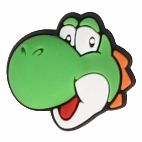 Jibbitz Super Mario Yoshi Crocs slip-on shoes for casual use