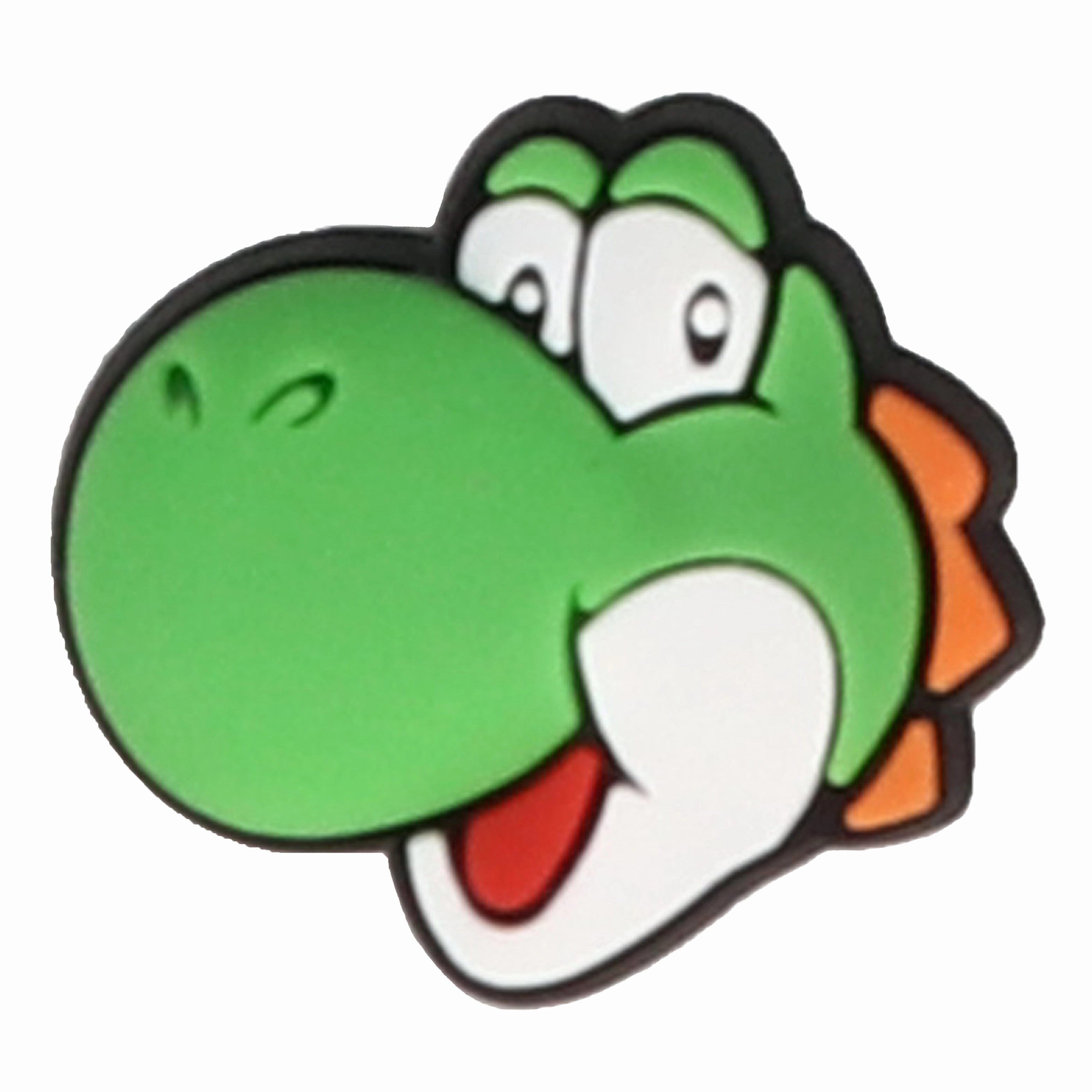 Jibbitz Super Mario Yoshi Crocs slip-on shoes for casual use