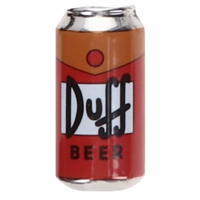 Jibbitz The Simpsons Duff Beer Crocs slip-on shoes for casual use