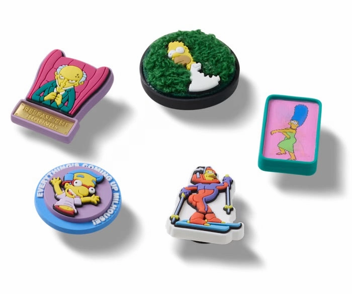 Jibbitz The Simpsons Meme 5-Pack Slip-On Shoes