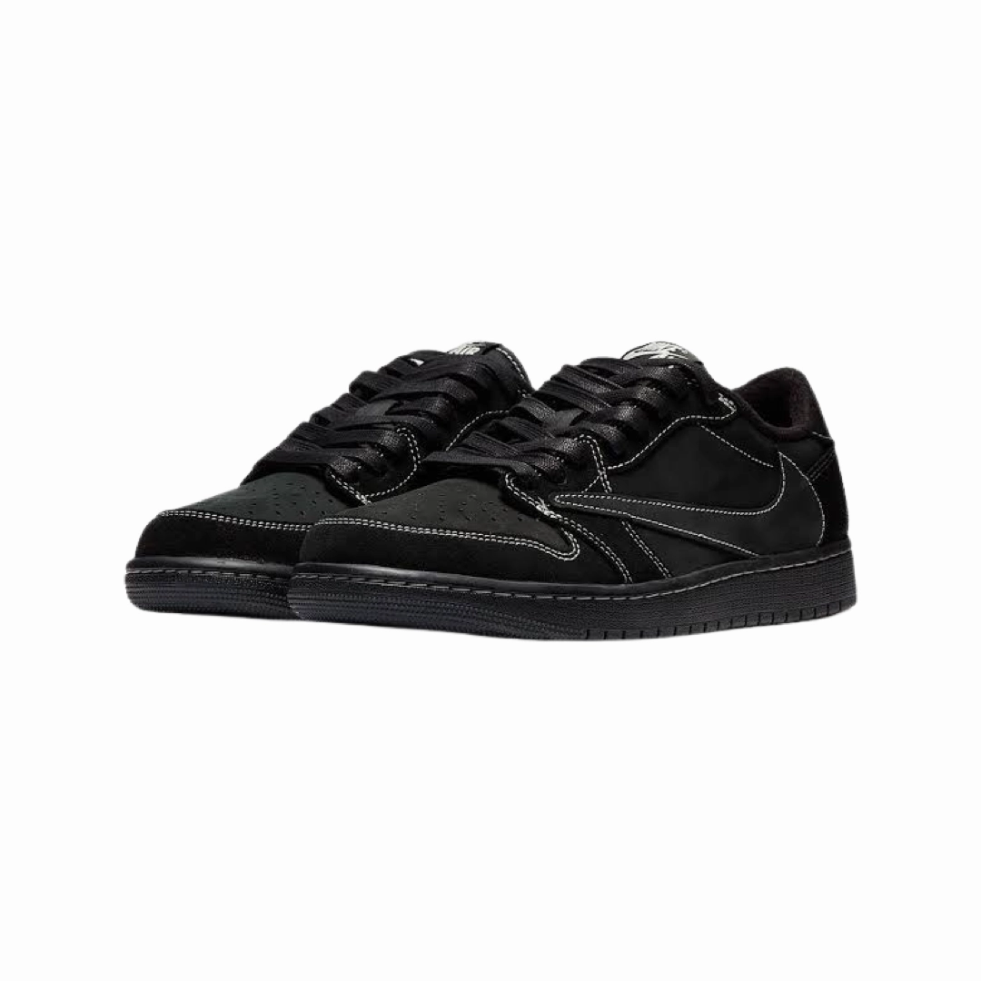 Jordan 1 Retro Low OG SP Travis Scott Black Phantom Basketball Shoes