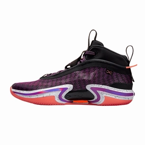Jordan 36 First Light Black Hyper Violet White Bright Mango Air Jordan basketball shoes with classic look