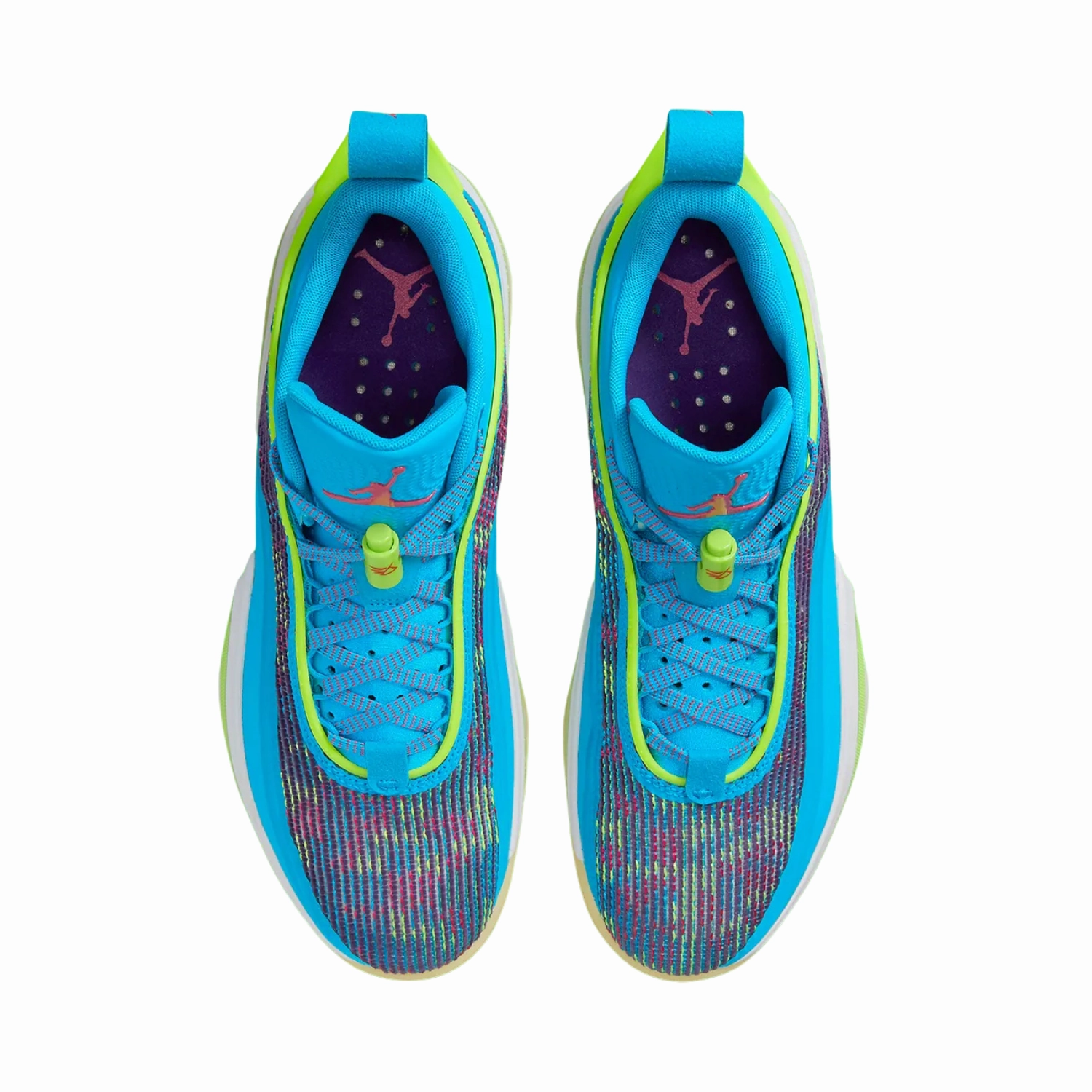 Jordan 36 Low Luka Doncic PE Laser Blue Electric Green Electro Purple Basketball Shoes