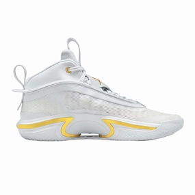 Jordan 36 SE Glory White Metallic Gold-Black Air Jordan basketball shoes with classic look