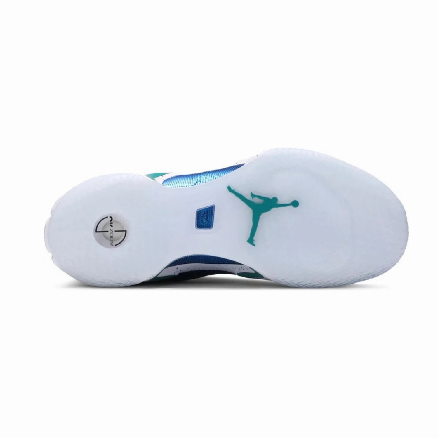 Jordan 36 SE Luka Doncic PE Blue Jay White-Mardi Gras Basketball Shoes