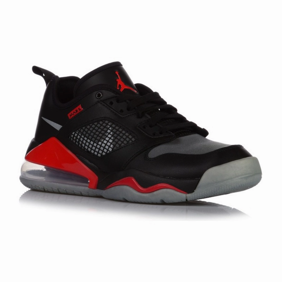 Jordan Mars 270 Low Camo Black Red Basketball Shoes