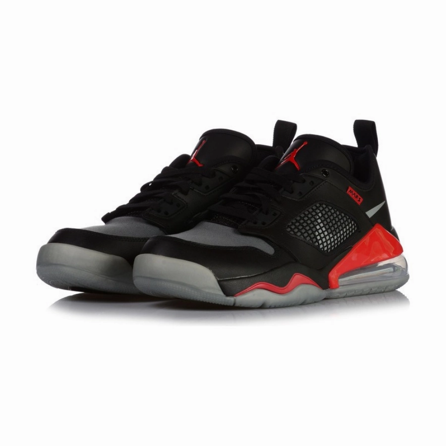 Jordan Mars 270 Low Camo Black Red Basketball Shoes