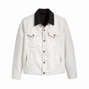 Jordan x Levi's Reversible Trucker Jacket White Black Air Jordan basketball shoes with classic look