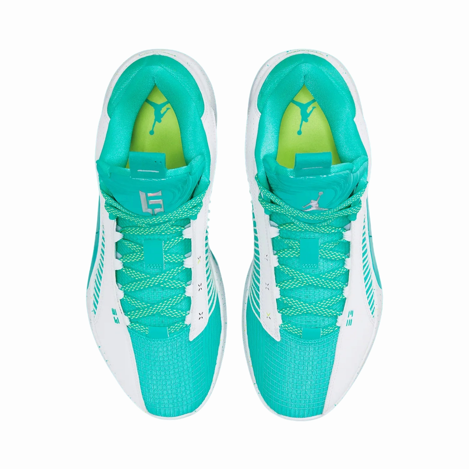 Jordan XXXV Guo Ailun Jade Green White Basketball Shoes