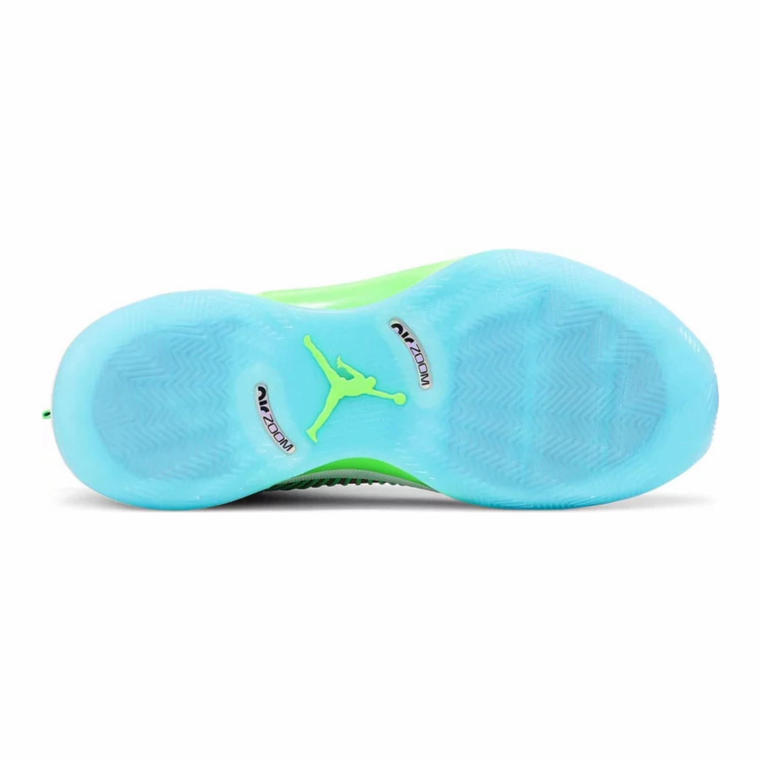 Jordan XXXV Jayson Tatum Women in Power PE Light Blue Lime-Red Basketball Shoes