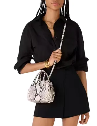 Kate Spade New York Dumpling Snake Embossed Mini Satchel Kate Spade New York Bags