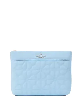 Kate Spade New York Spade Flower Quilted Nylon Pouch Kate Spade New York Bags