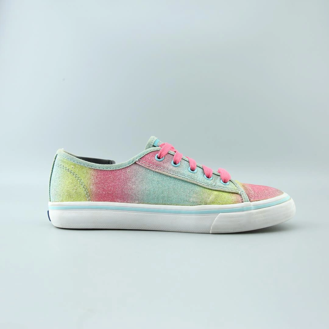 KEDS DOUBLE UP GLITTER RAINBOW Keds casual shoe designs