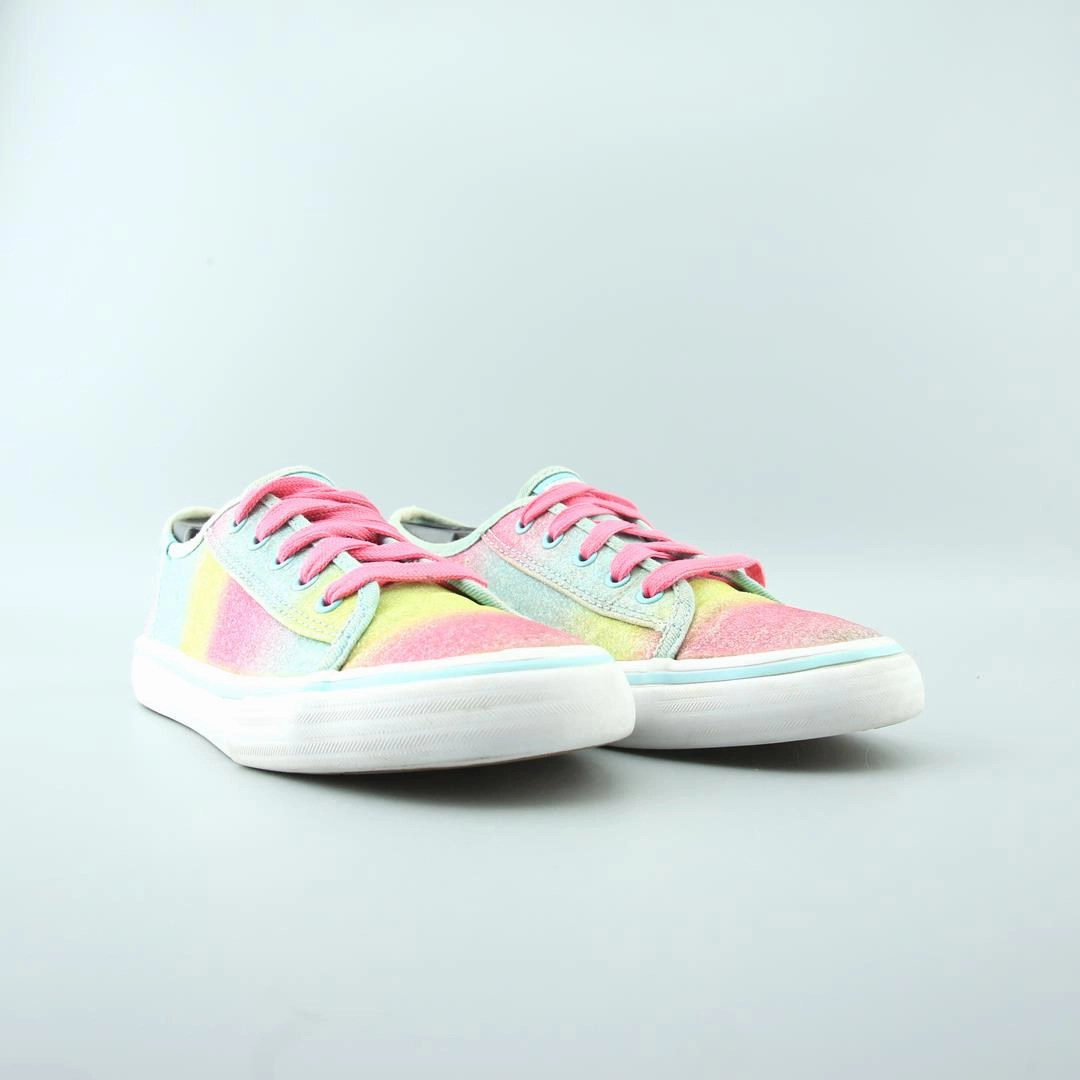 KEDS DOUBLE UP GLITTER RAINBOW Keds casual shoe designs