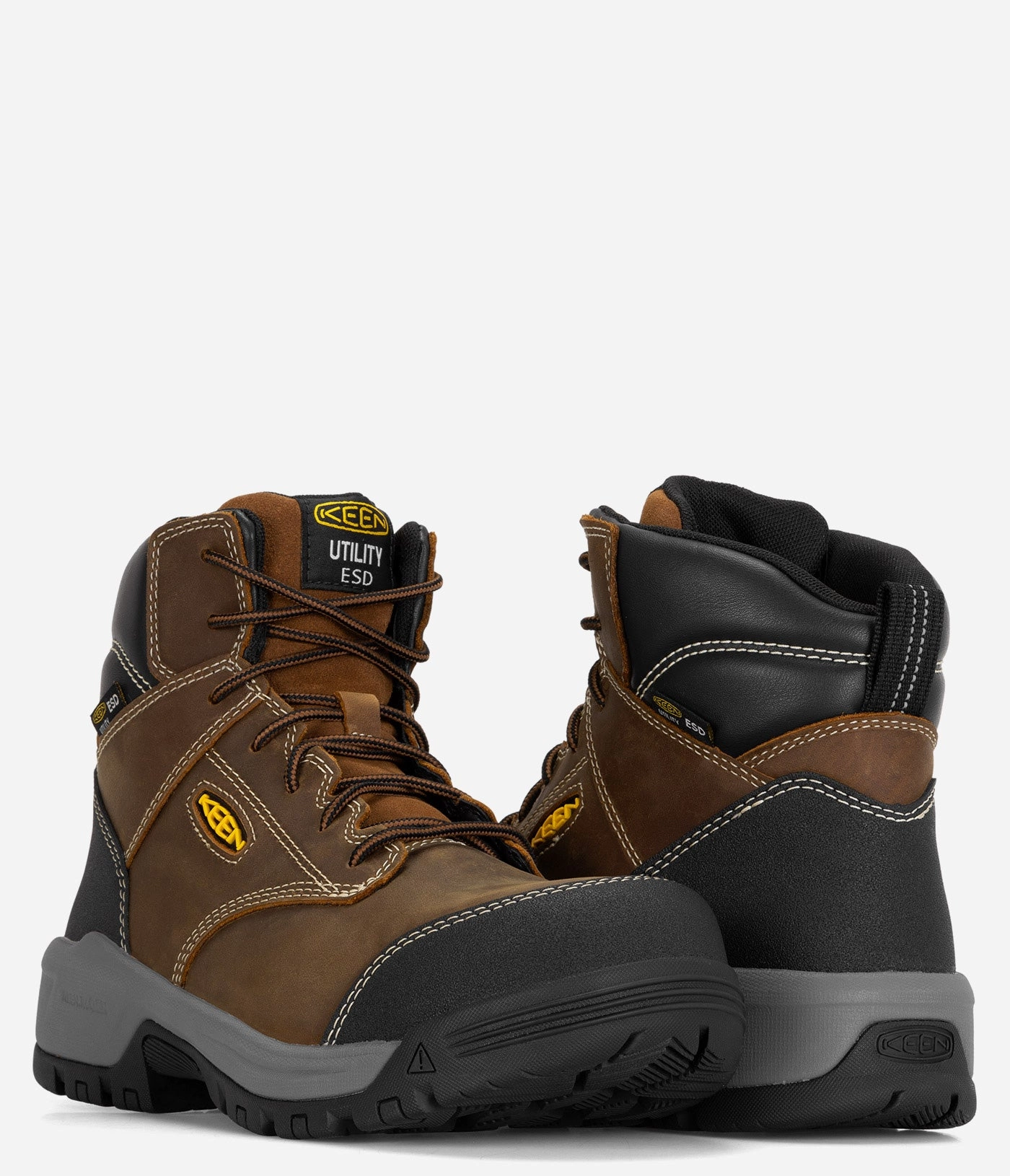 KEEN Utility Evanston 6" Carbon Fiber Toe ESD Boot - Men Mens Work Utility Boots
