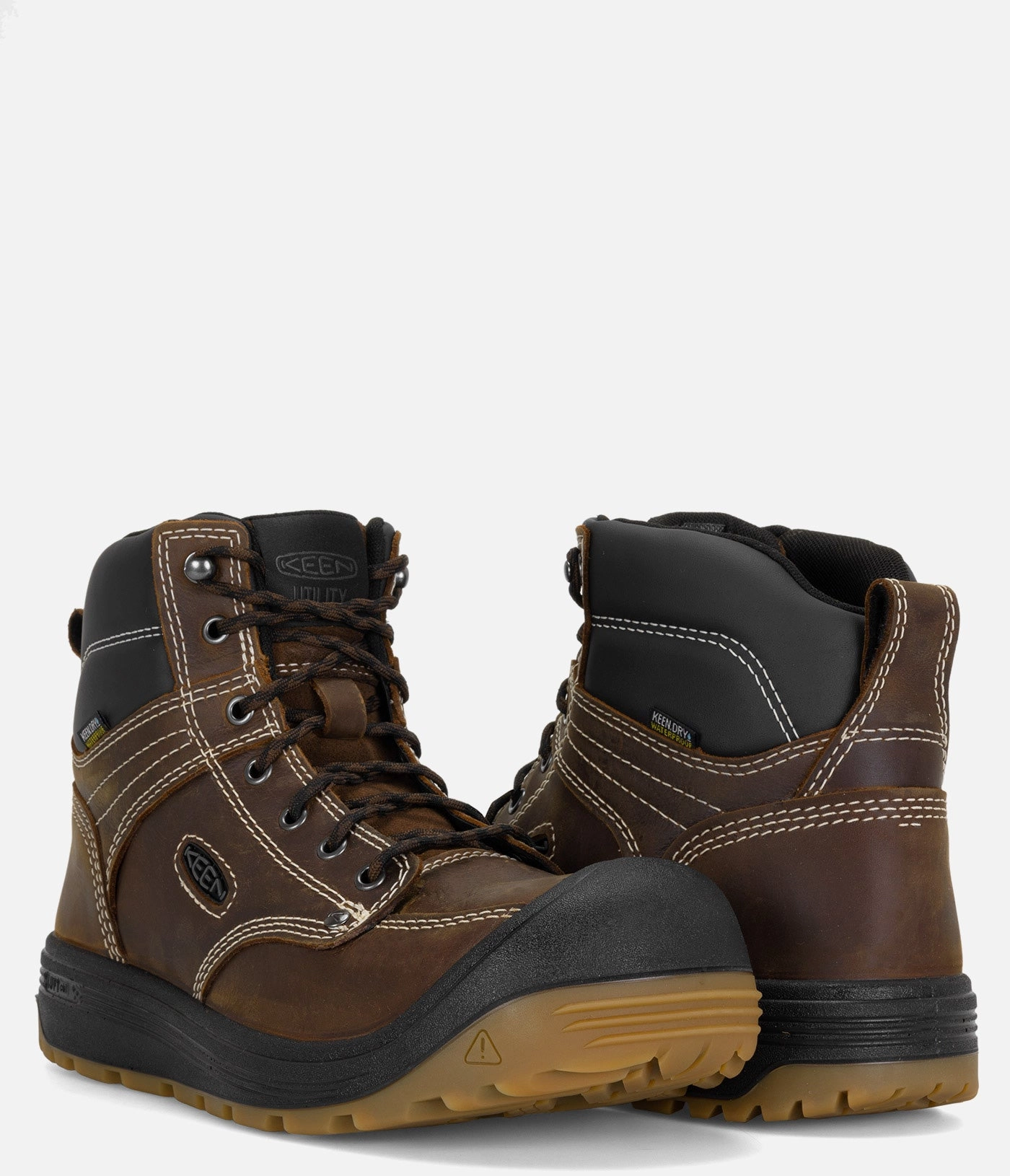 KEEN Utility Fort Wayne 6" Waterproof Carbon Fiber Work Boot - Men Mens Work Utility Boots