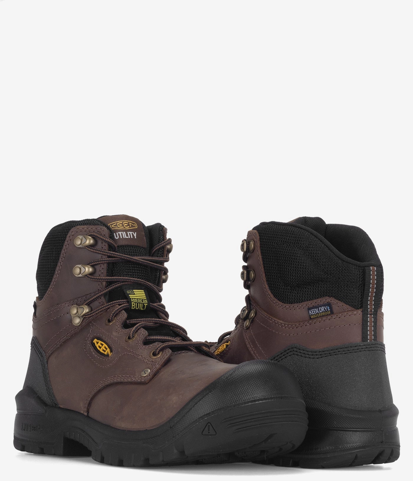 KEEN Utility Independence 6" Carbon Fiber Toe Waterproof Boot - Men Mens Work Utility Boots