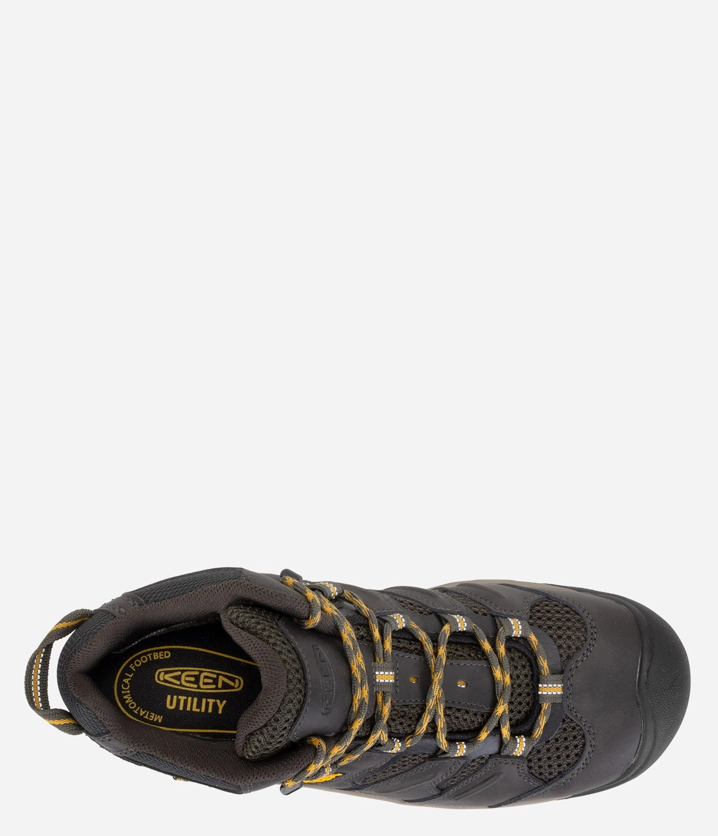 KEEN Utility Lansing Mid Waterproof Safety Toe Hiker Boot - Men Mens Work Utility Boots