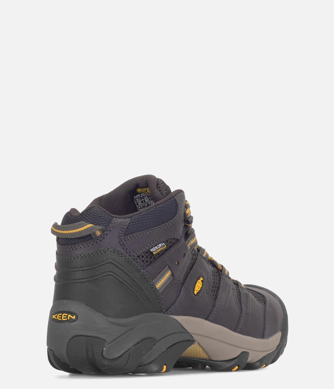 KEEN Utility Lansing Mid Waterproof Safety Toe Hiker Boot - Men Mens Work Utility Boots