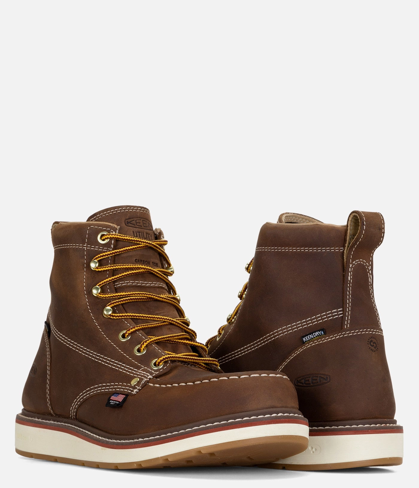 KEEN Utility Liberty 6" Waterproof Carbon Toe Boot - Men Mens Work Utility Boots