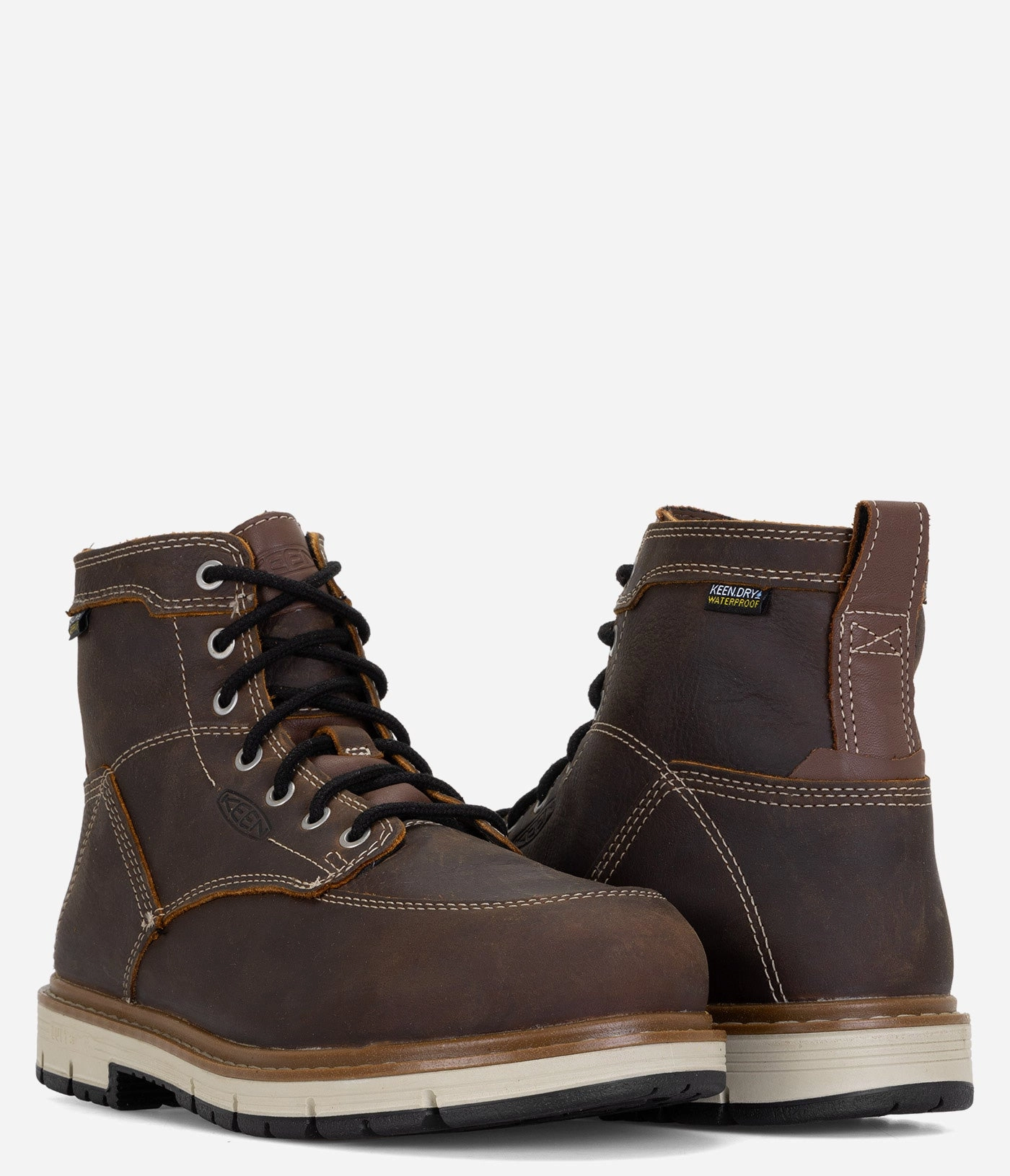 KEEN Utility San Jose 6" Aluminum Toe WP 90 Heel Boot - Men Mens Work Utility Boots