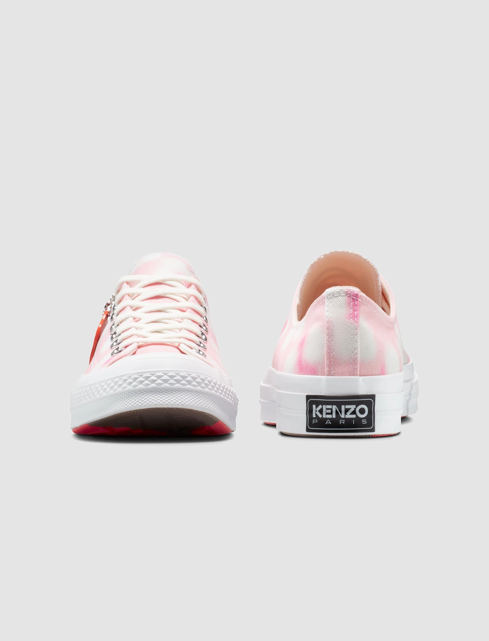KENZO CHUCK 70 OX "PINK COSMOS/STRAWBERRY CREAM/WHITE" Retro canvas shoes