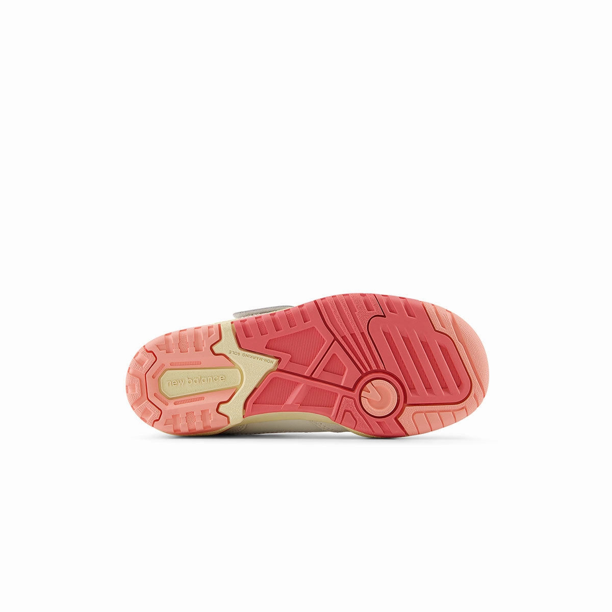 Kids 550 'Desert Pink' New Balance sneaker close-ups