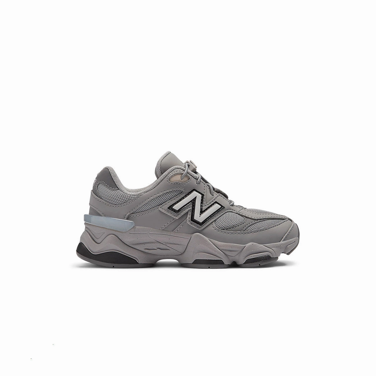 Kids 9060 'Shadow Grey Black' New Balance retro-inspired sneakers