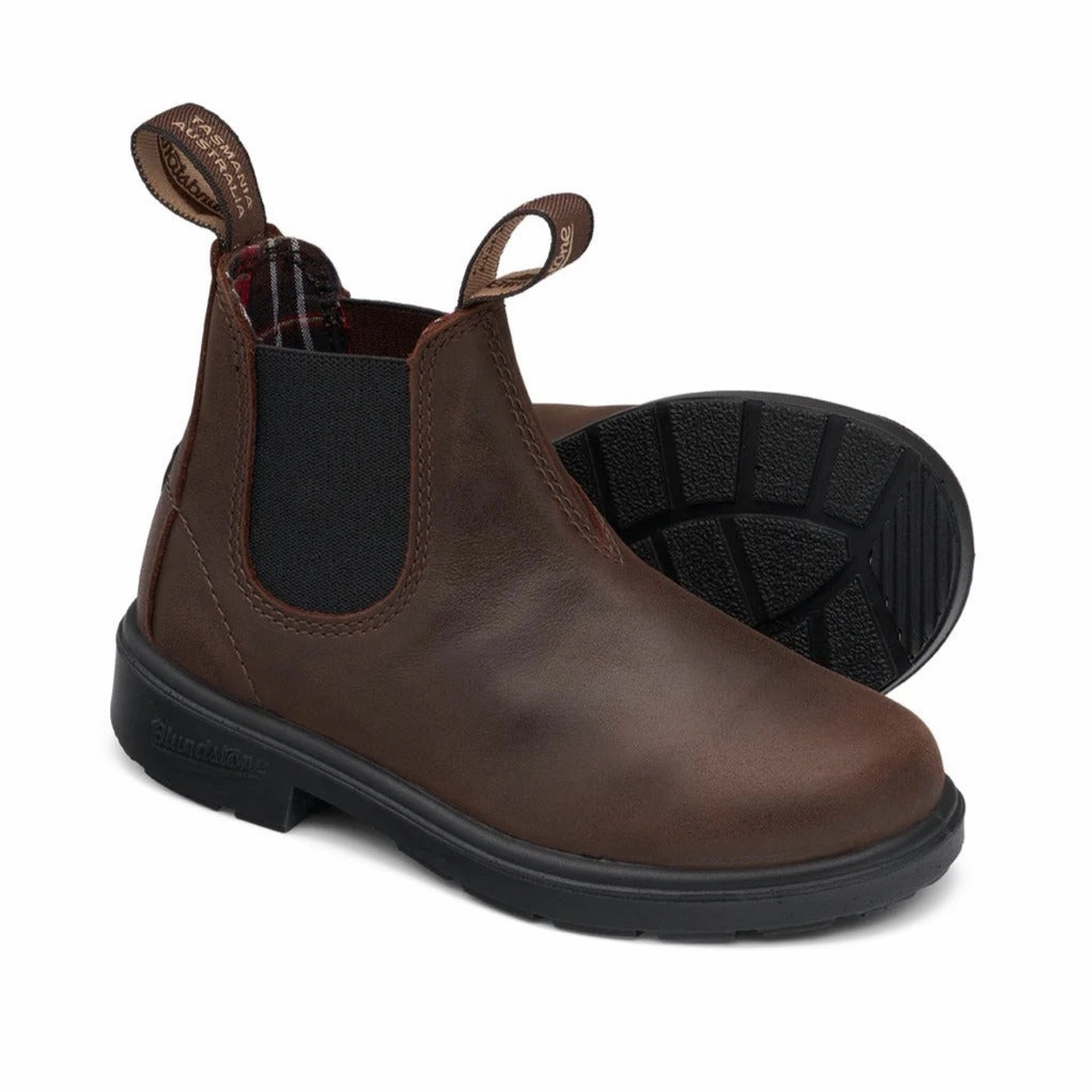 Kids' #1468 Durable Leather Boots