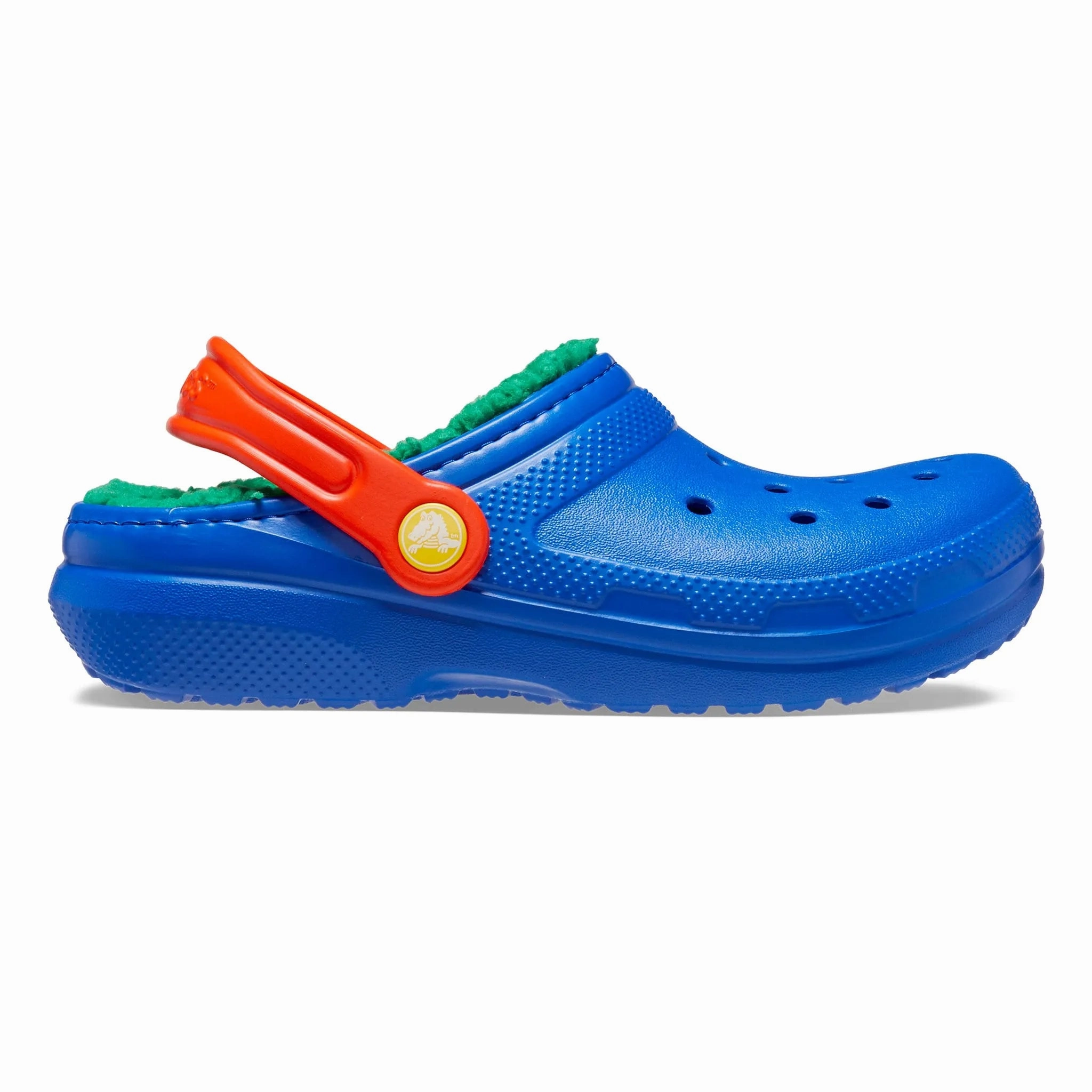 Kids' Classic Lined Clog Crocs slip-on shoes for casual use