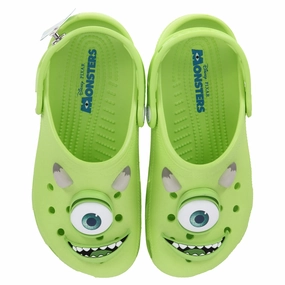 Kids' Disney Monsters Inc Mike Classic Clog Crocs slip-on shoes for casual use