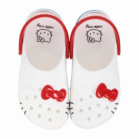 Kids' Hello Kitty Classic Clog Crocs slip-on shoes for casual use
