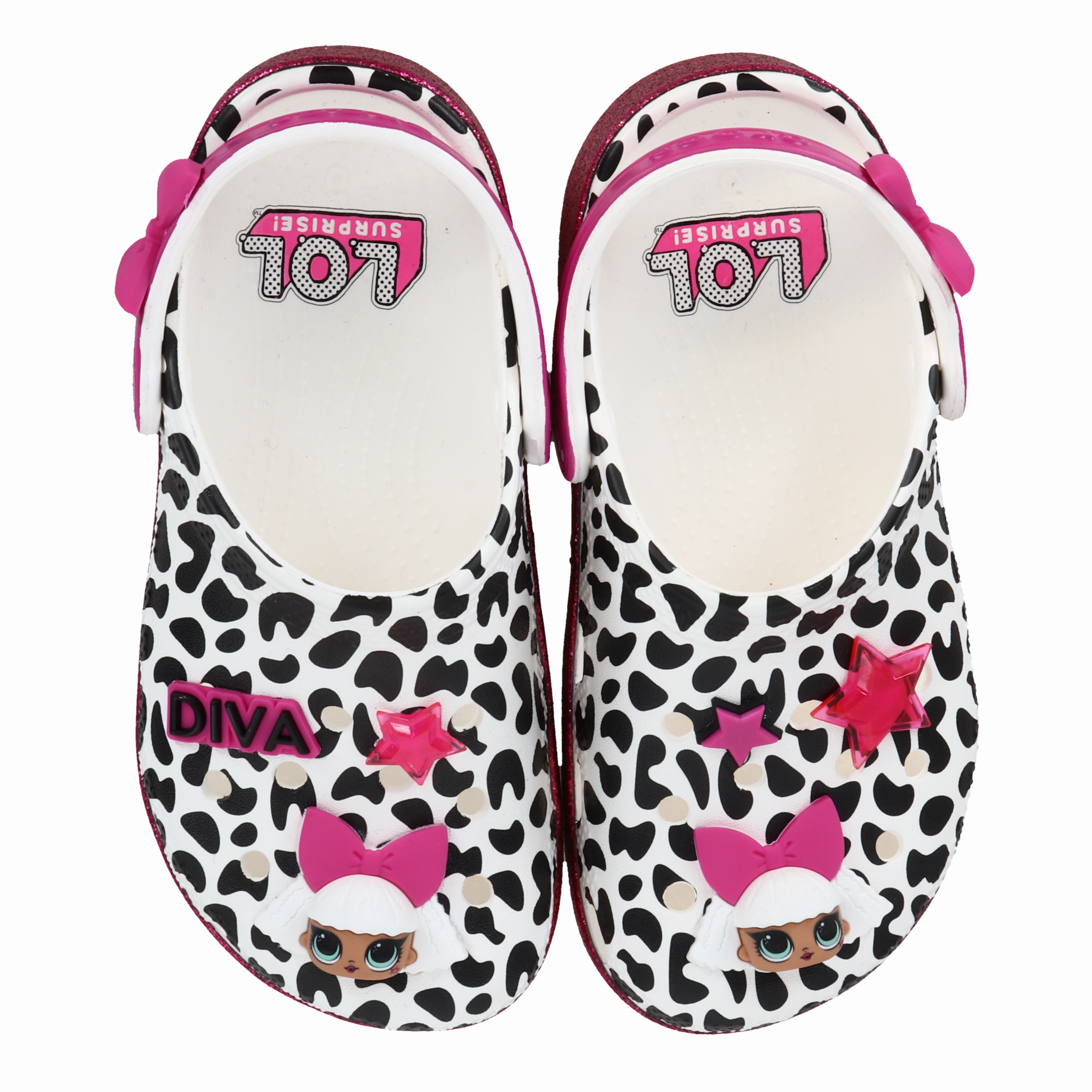 Kids' LOL Surprise Diva Clog Crocs slip-on shoes for casual use