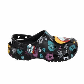 Kids' Nightmare Before Christmas Classic Clog Crocs slip-on shoes for casual use