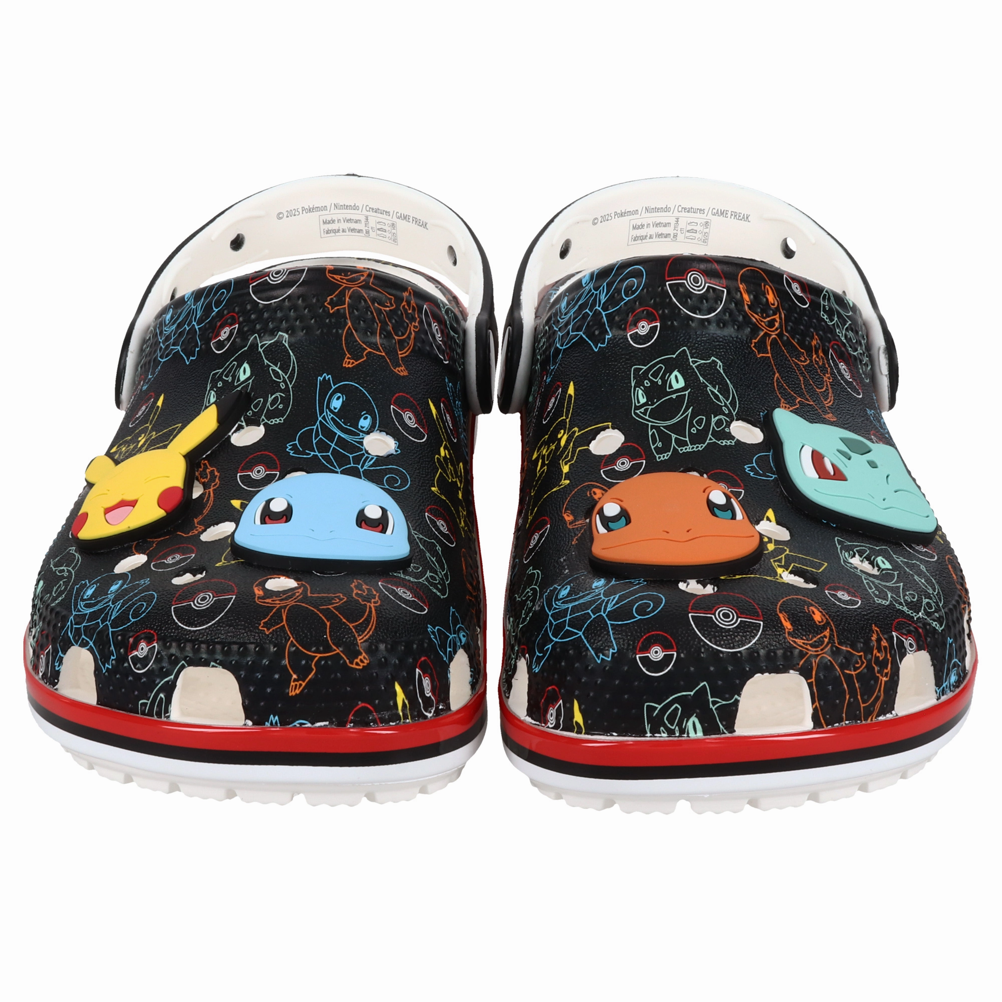 Kids' Pokmon Print Classic Clog Slip-On Shoes