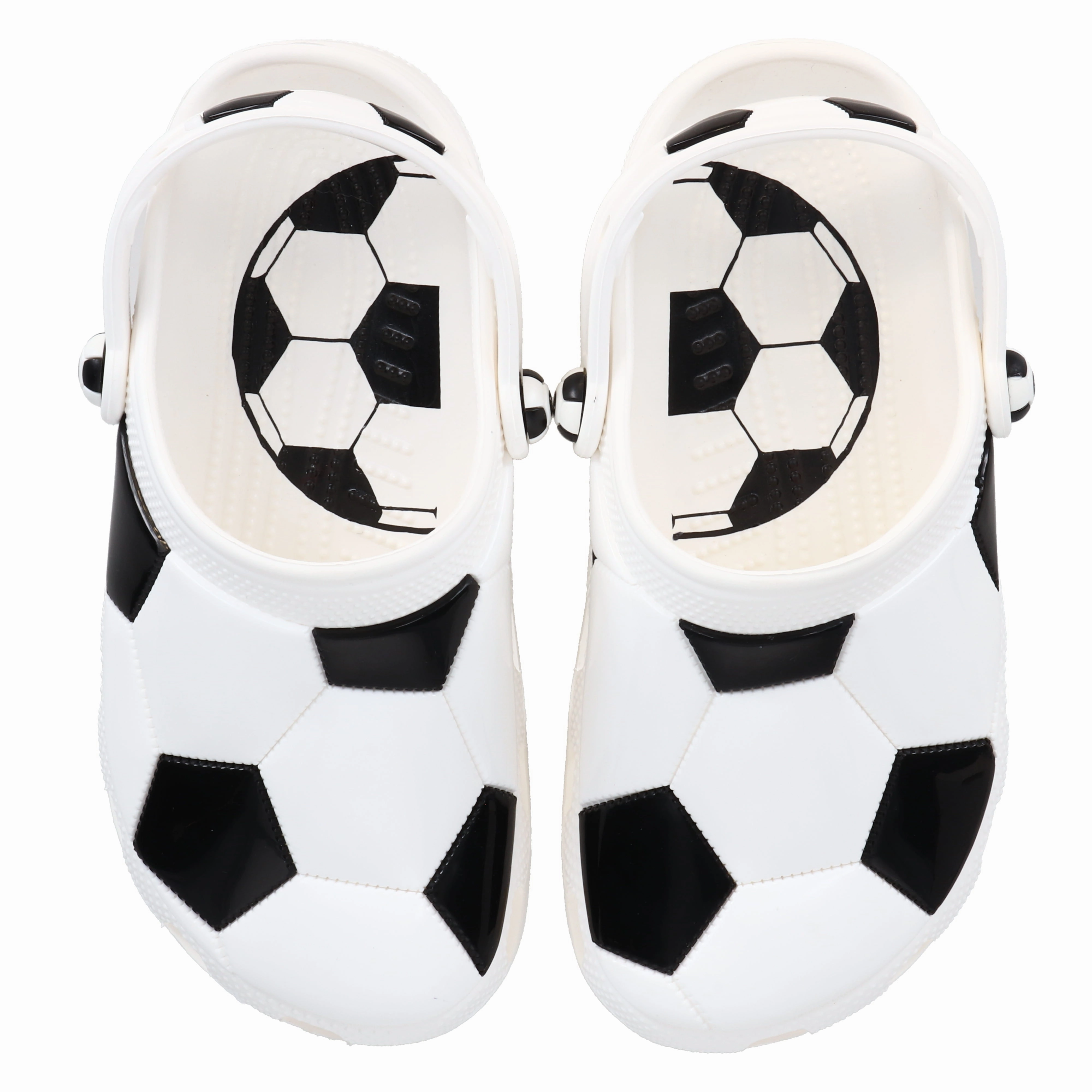 Kids' Soccer Ball Clog Crocs slip-on shoes for casual use