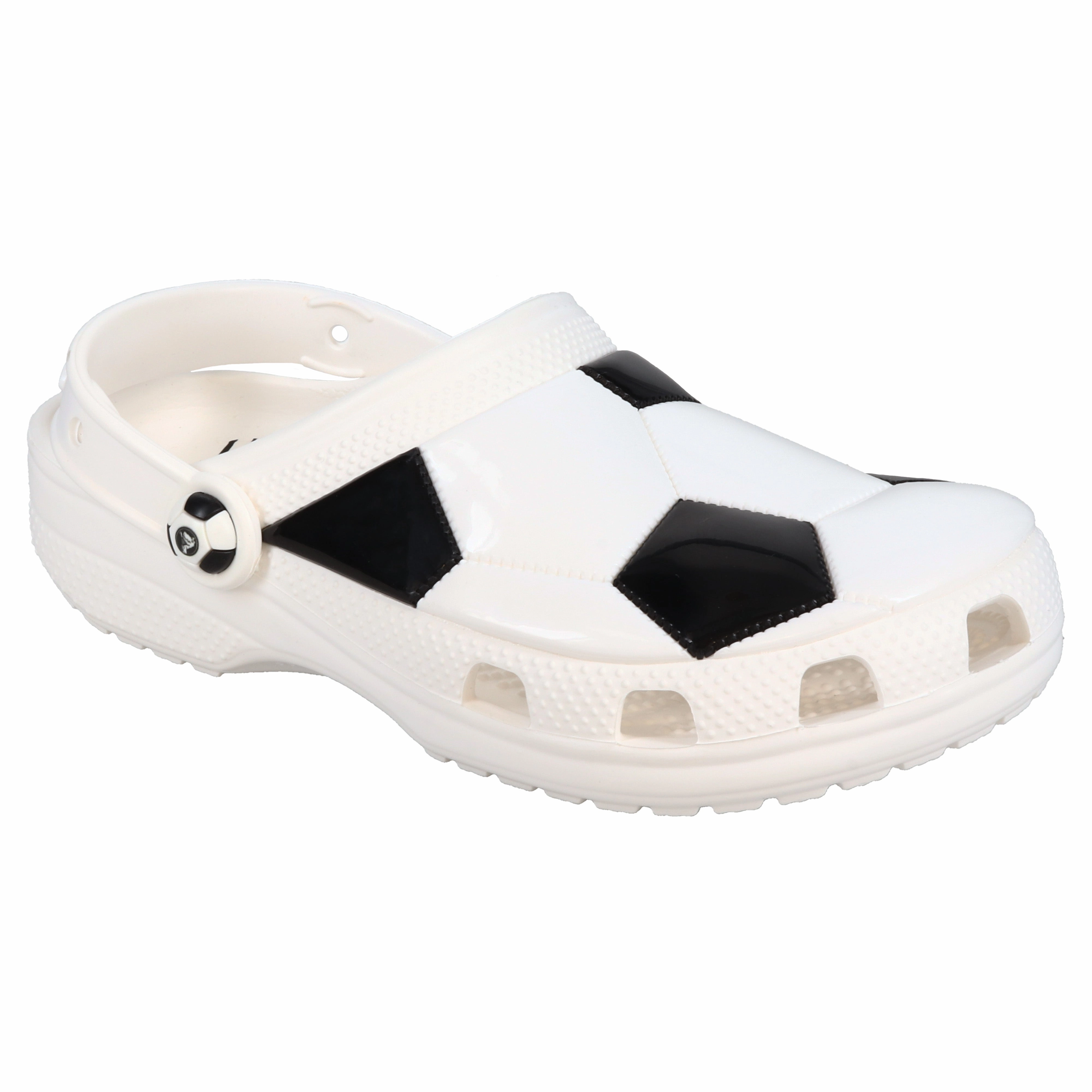 Kids' Soccer Ball Clog Slip-On Shoes