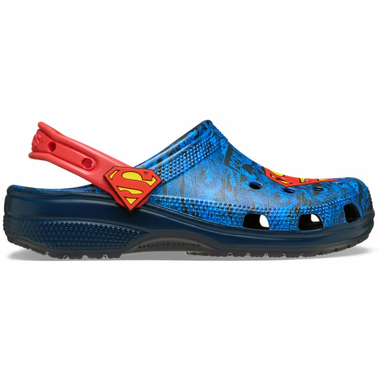Kids' Superman Classic Clog Slip-On Shoes