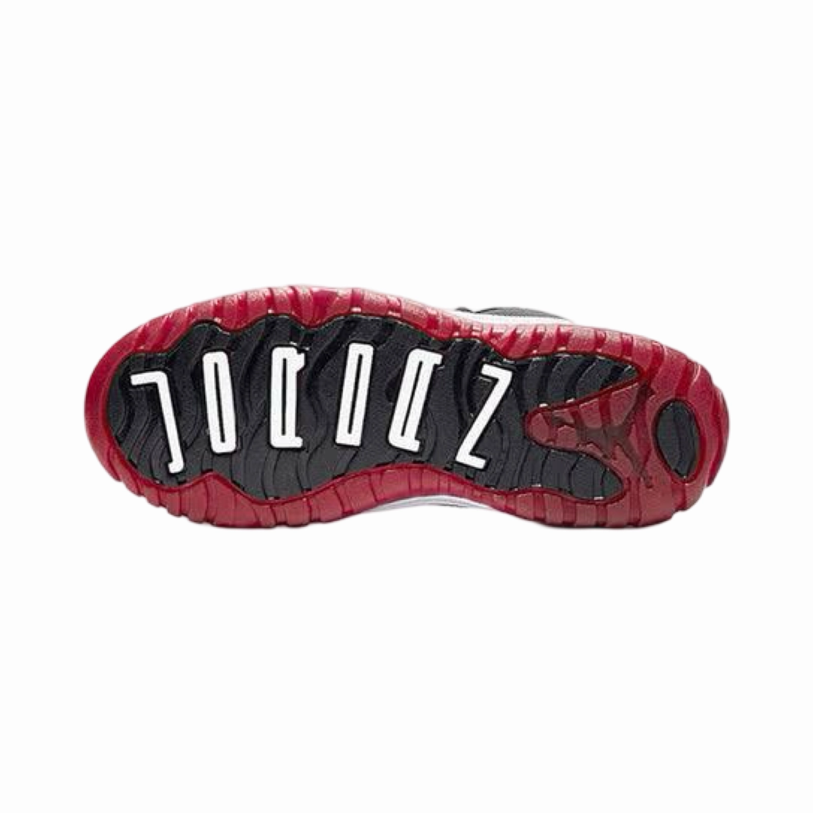 Kids Air Jordan 11 Retro (PS) Black Varsity Red White Basketball Shoes